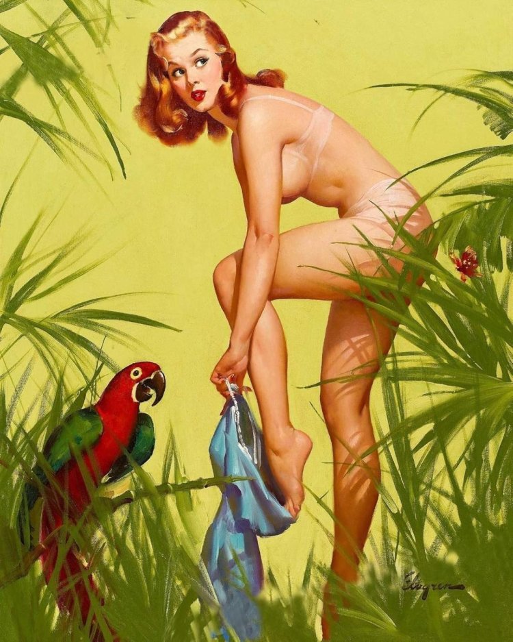 Pin-ap Girl Gil Elvgren
