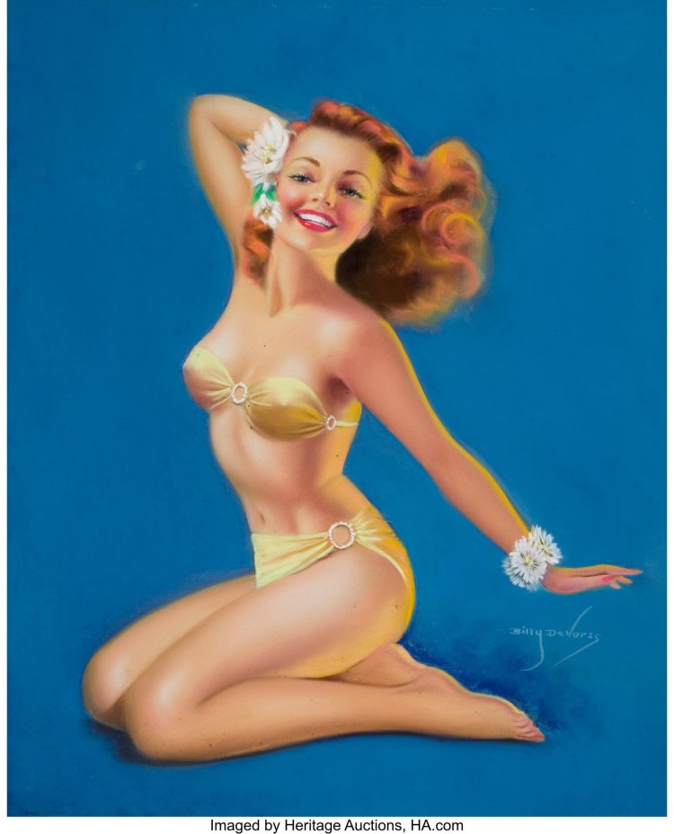 Artist Pin Ap Alberto Vargas