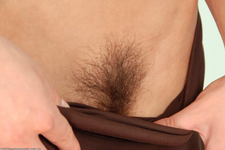 The first hair on pubic in girls