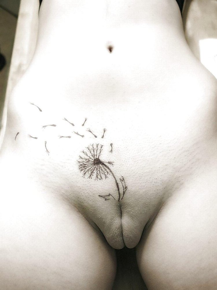 Dandelion tattoo