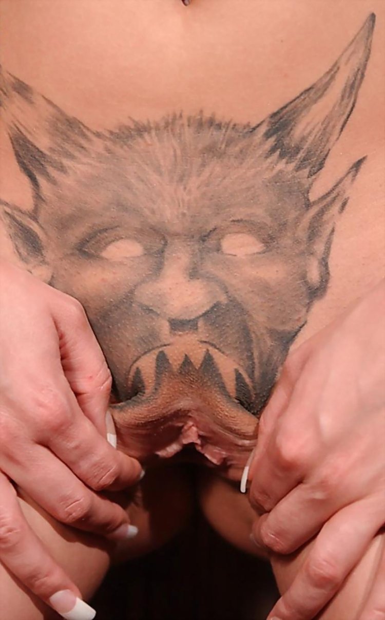 Cool intimate tattoo