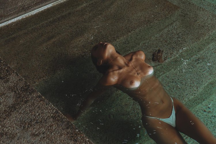 The models are naked