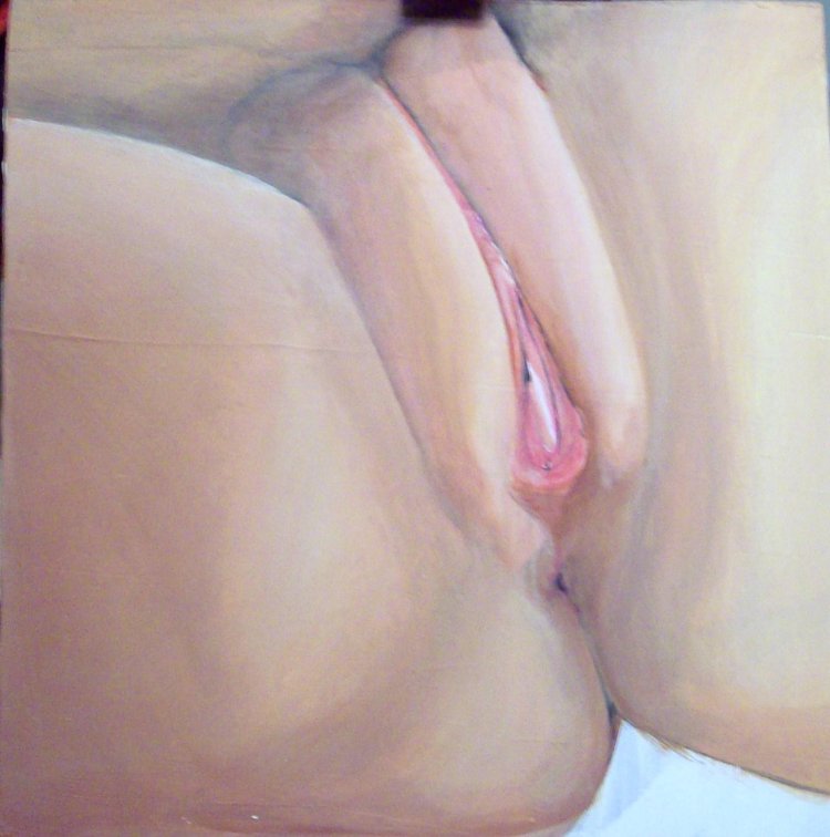 Vagins in modern painting