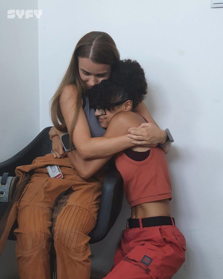 Lil Michela and Bella Hadid