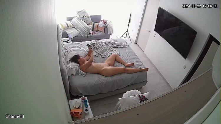 Camera in the bedroom