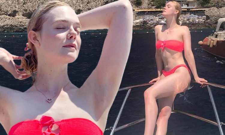 Elle fanning bikini