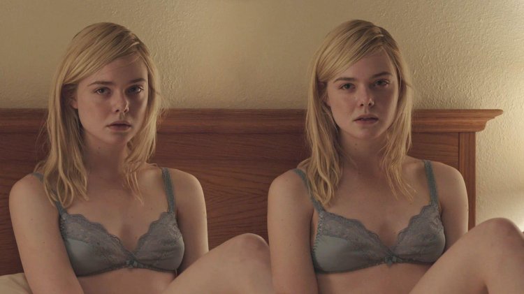 El Fanning in the underwear film
