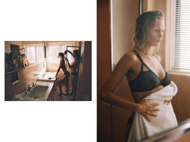 Tony Garrn in underwear