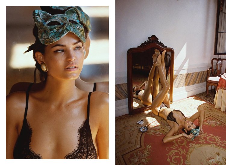 Female fashion model