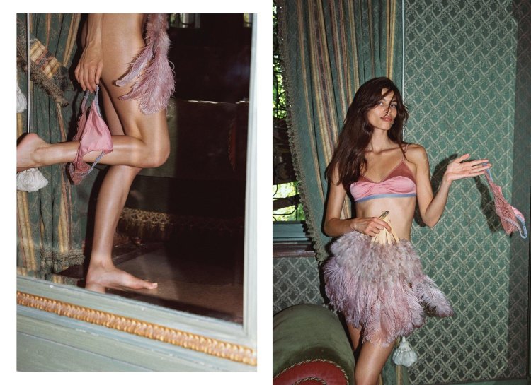 Female fashion model