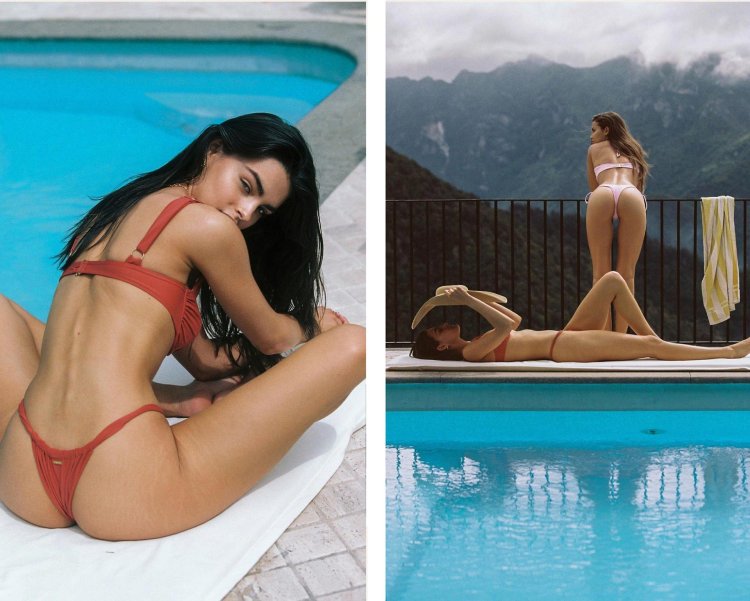 Sarah Sampayo sunns topless