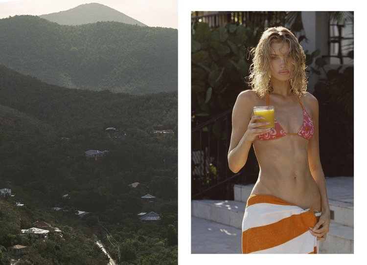 Swedish supermodel Elsa Hosk