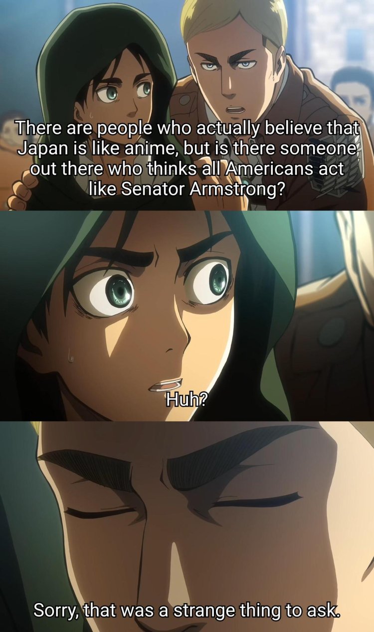 Sorry that was a strange thing to ask