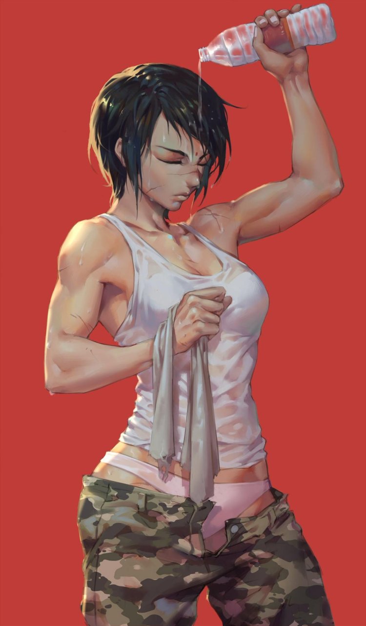 Mikasa Ackerman muscles