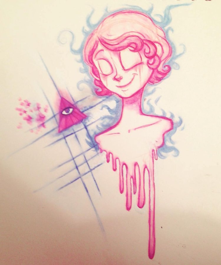 Drawing style of Tim Berton