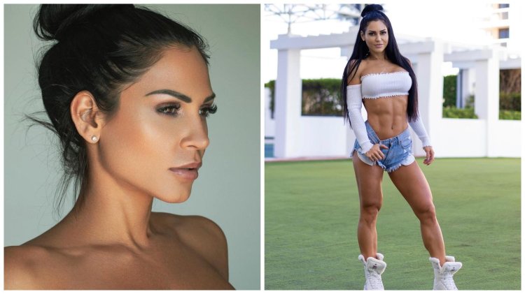 Beautiful fitness model