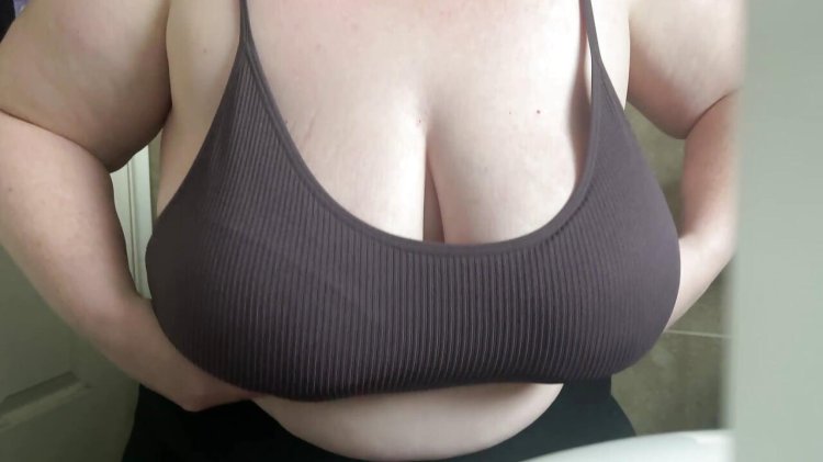 Tits in a bra
