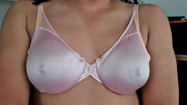 Satin bra