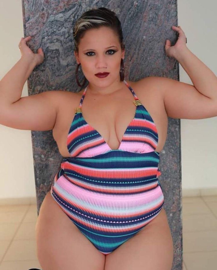 Swimsuit for full women