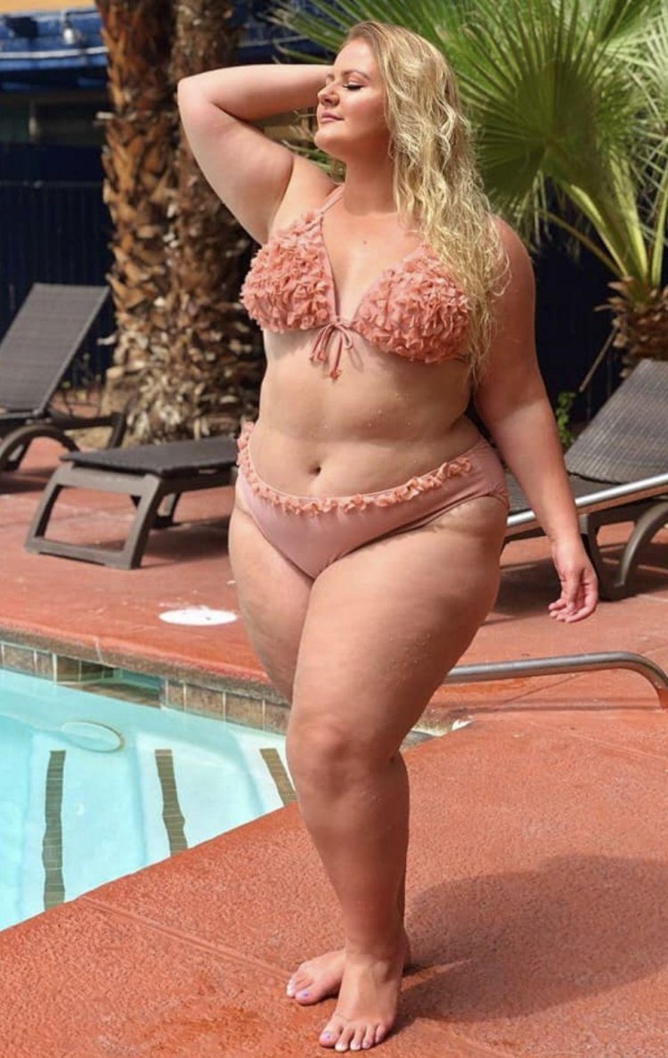 Fat women aged bikini