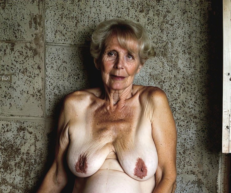 Beautiful naked grandmother