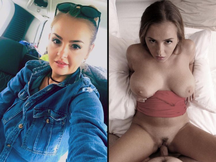 Big breasts of Anna Semenovich