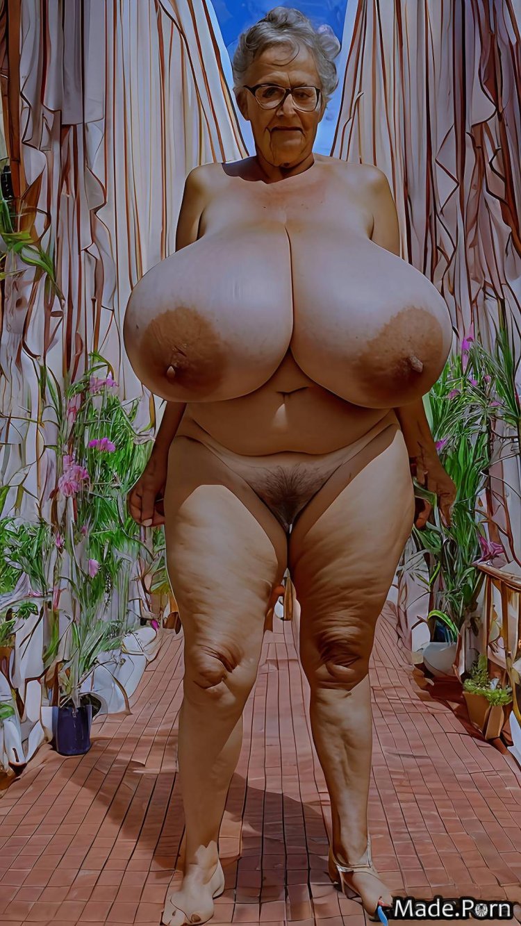 Big boobs amateur grandmother