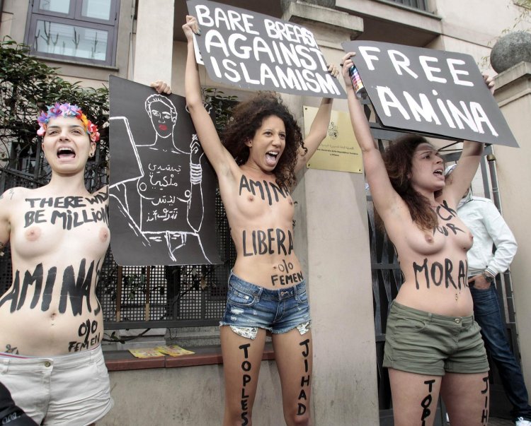Femen activists Ukraine