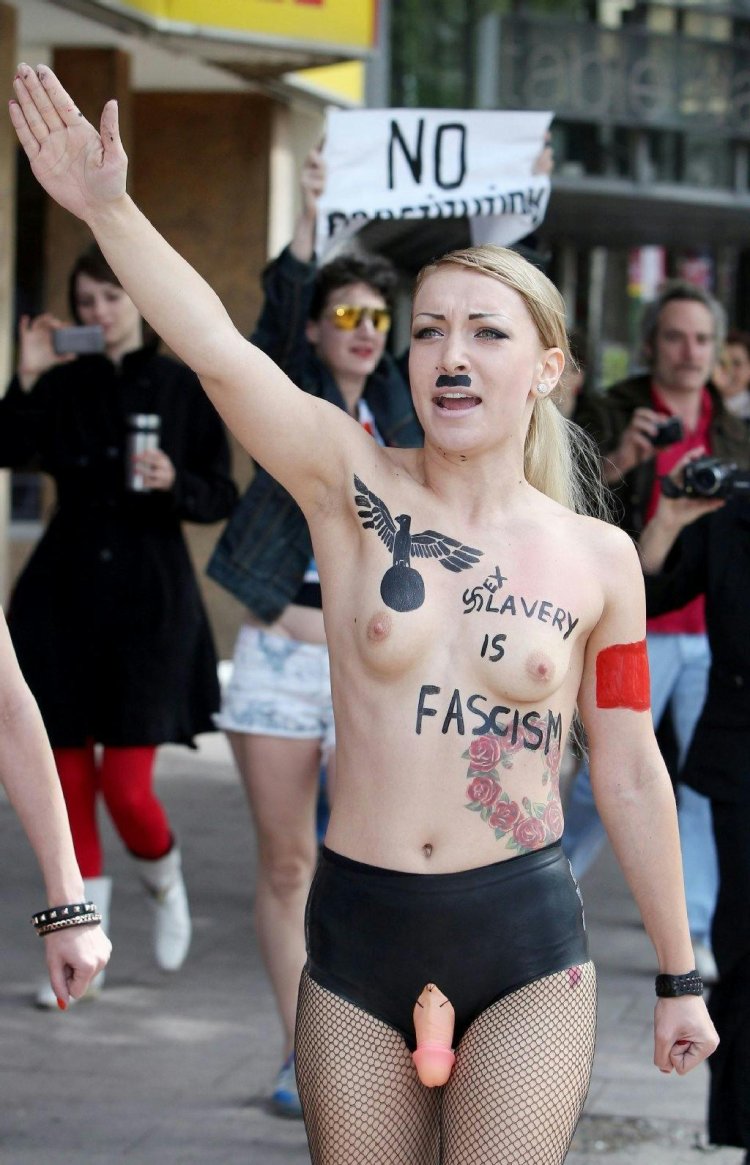 Naked Ukrainian female