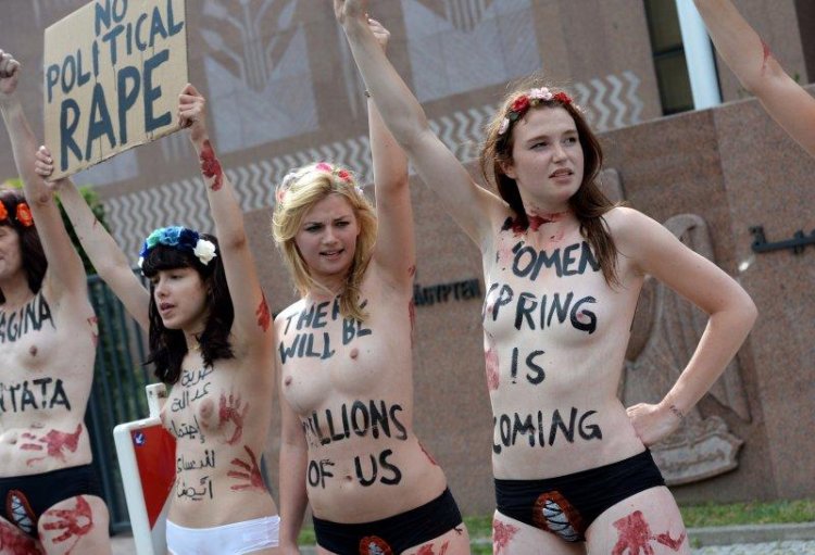 Femen Ukraine participants