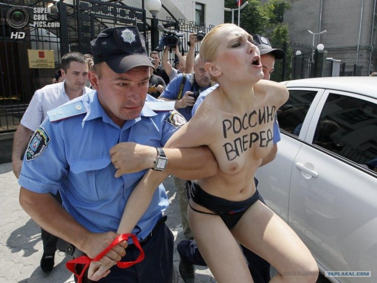 Ukrainian activists Femen