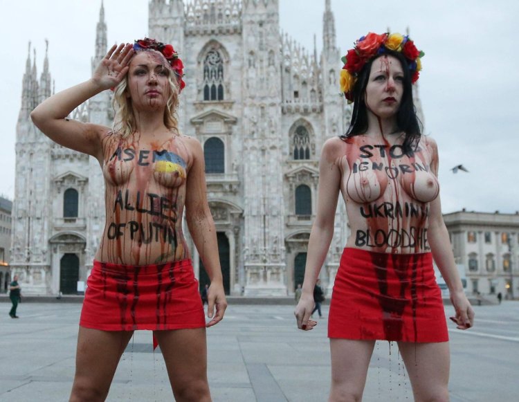 Femen activists