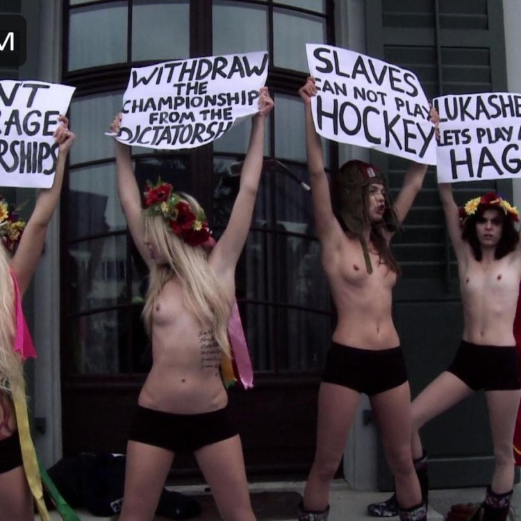 Beautiful naked feminists