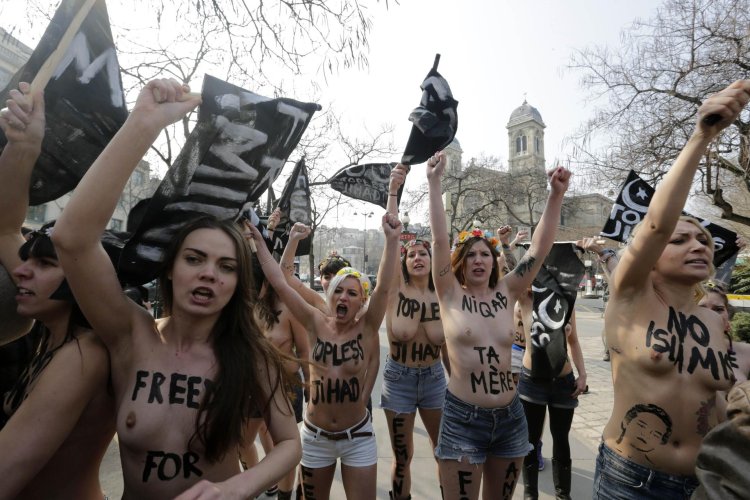 Femen activists Ukraine