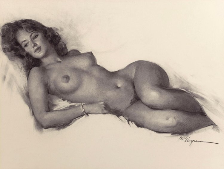 Beautiful drawings of naked women
