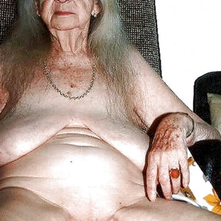 Old flabby naked women