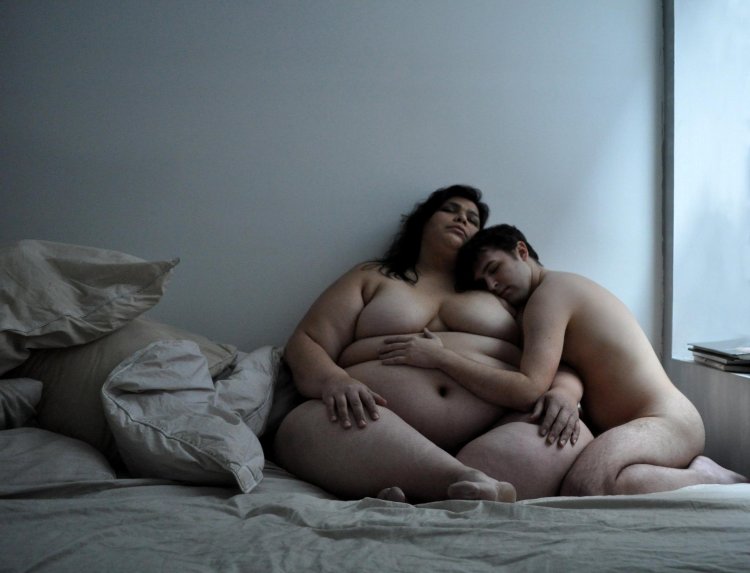 Holny girl with a guy