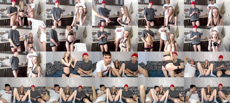 The most popular pairs on Chaturbate