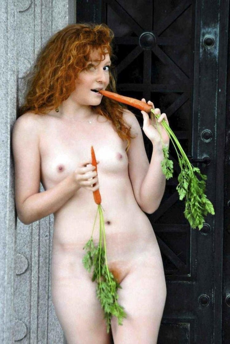 With carrots