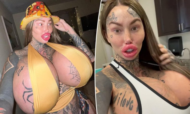 Canadian freak Model Mary Magdalen