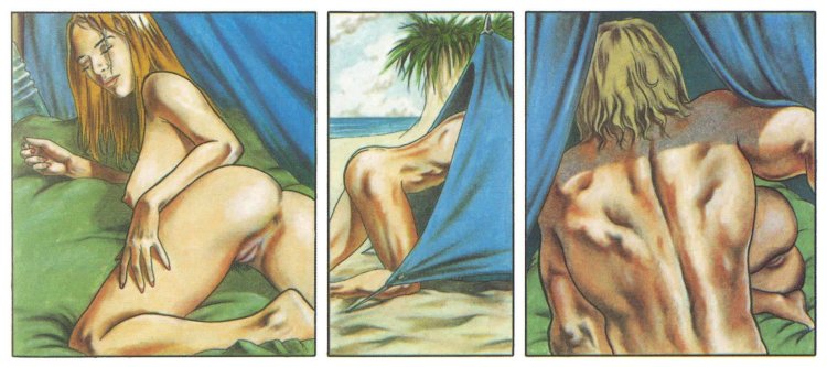 Comics for adult adventure Elena