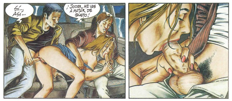 The adventure of Elena Comic