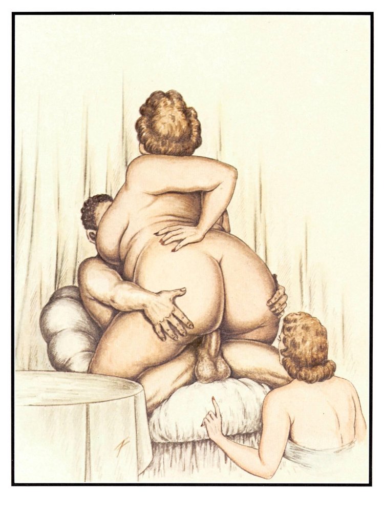 Pornographic drawings