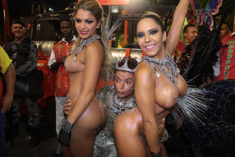 Brazilian carnival nude