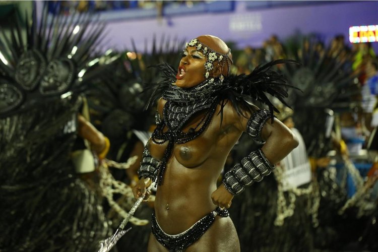 Brazilian carnival in Rio de Janeiro