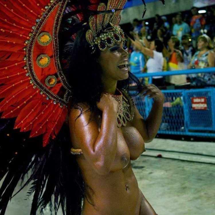 Carnival Brazil of the girl