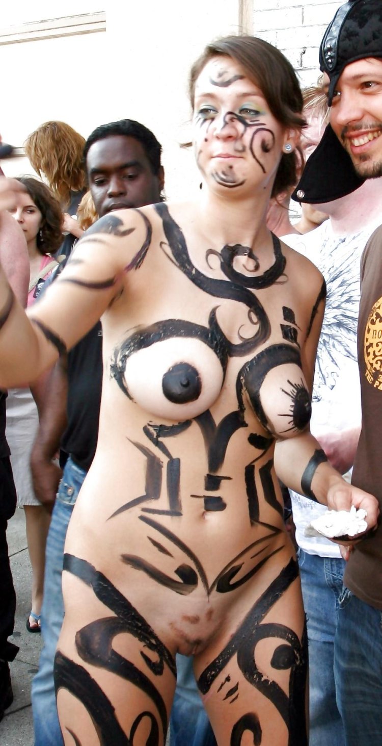 Nyc bodypainting day