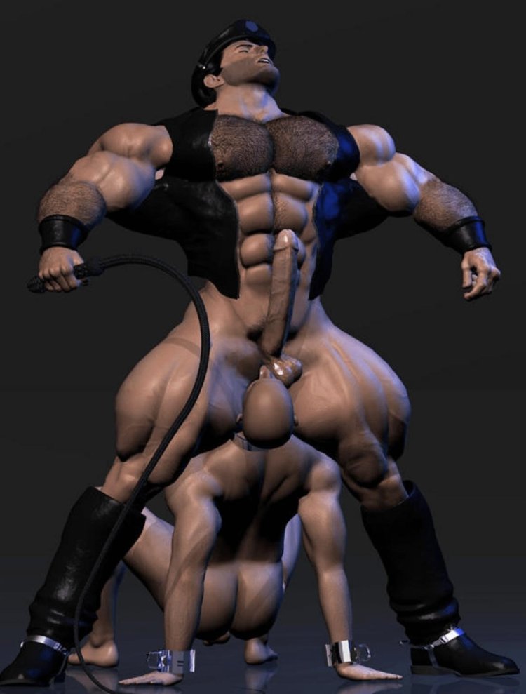 Bdsm muscular guys