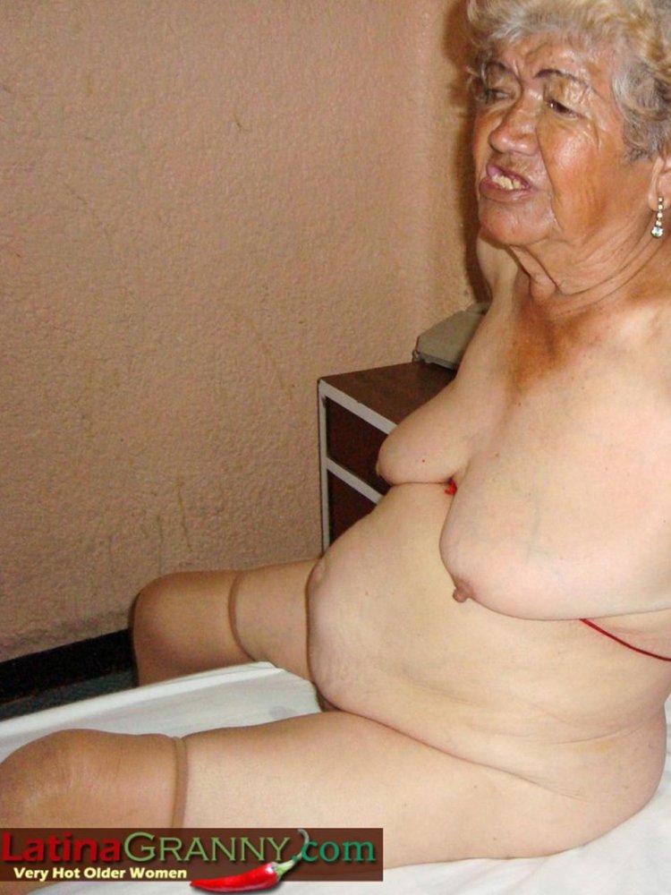 Old woman naked