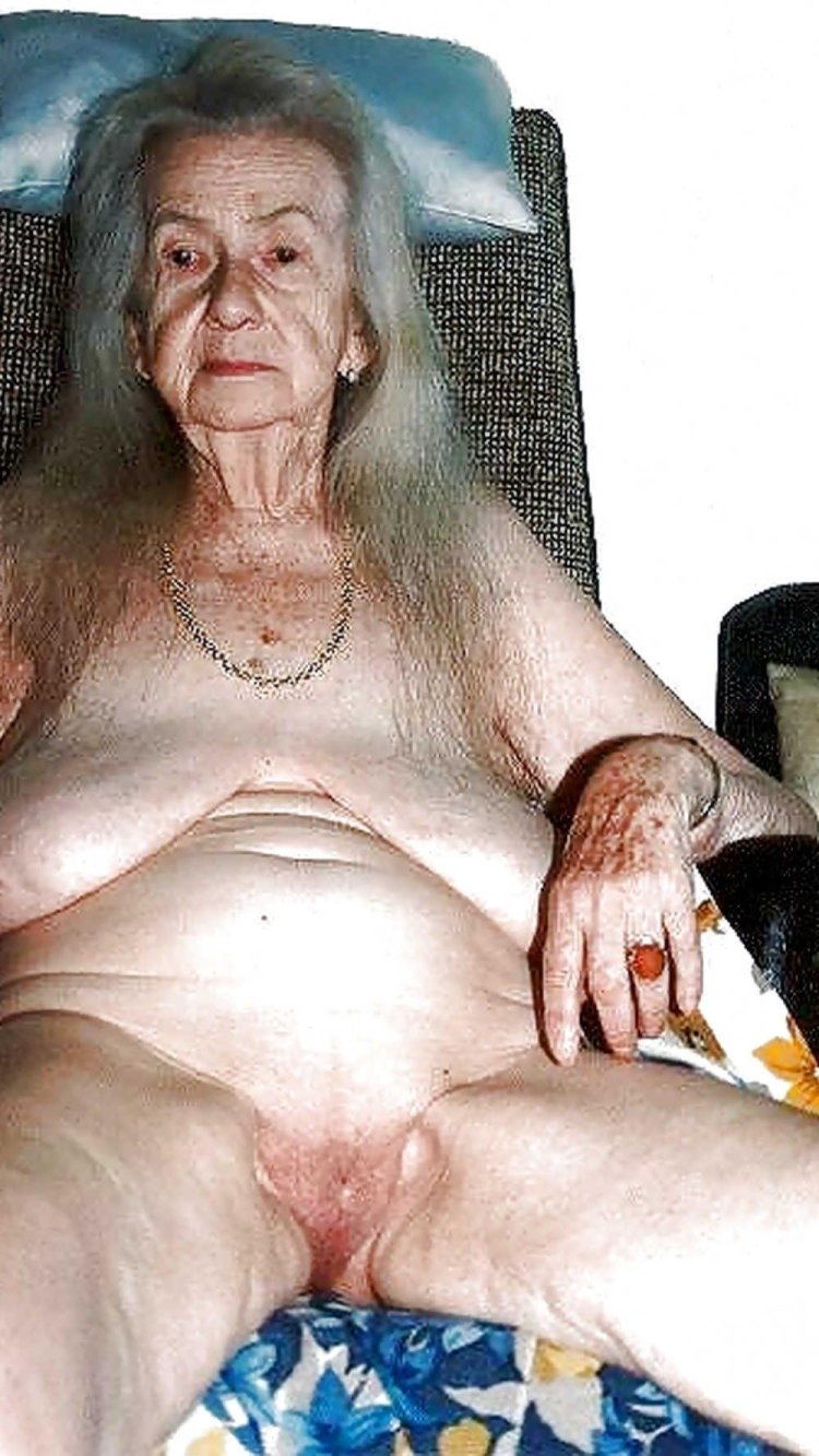 Old flabby naked women